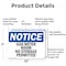 Signmission Gas Meter Room No Storage Permitted, 10 in W x Rectangle, Aluminum OS-2PACK-NS-A-710-L-13010 - alternate 4